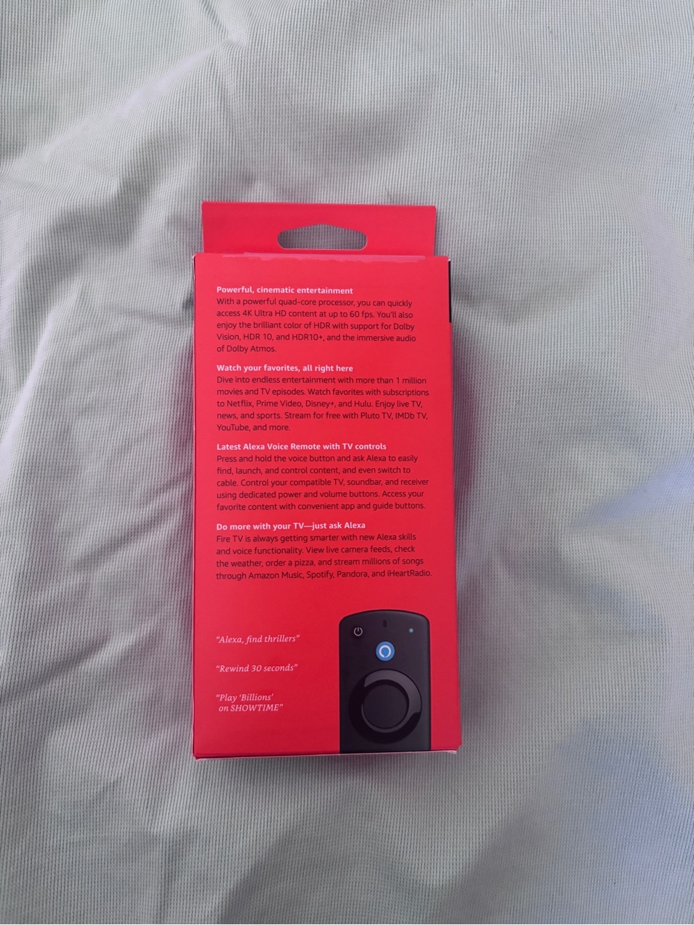 Amazon Fire TV Stick 4K - Red Packaging - Picture 3 of 5